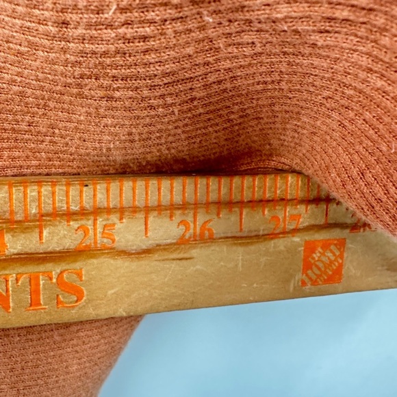 REVOLVE THE RESET L/XL Essential linen dolman sleeve rib woman oversized tunic - Picture 9 of 13